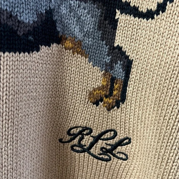 Lauren Tan Sweater with Dachshund Design - Picture 6 of 12